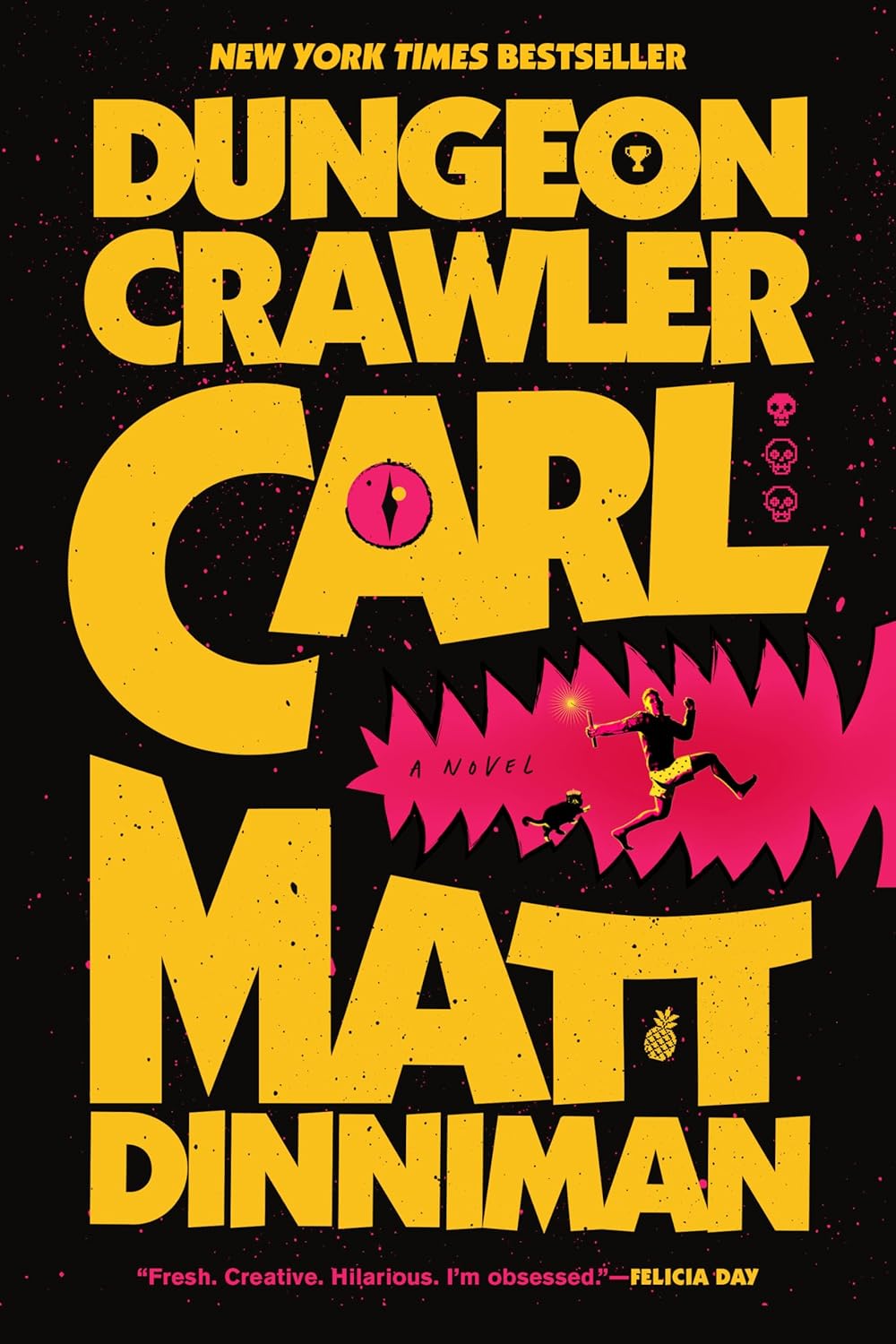 Image of the book jacket for Dungeon Crawler Carl by Matt Dinniman