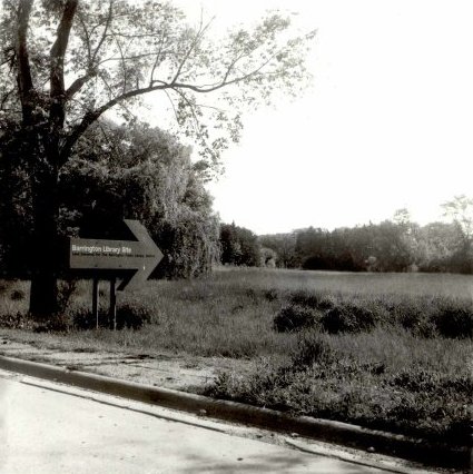 Site of New Library
