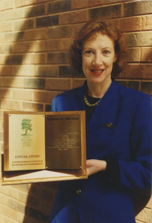 Rose Faber With Award