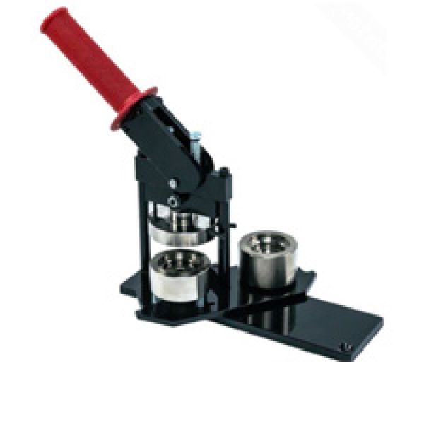 Picture of button making machine