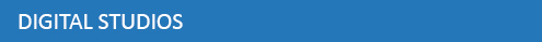 Blue bar with white text reading Digital Studios
