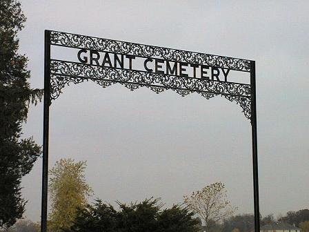 Grant Cemetery Entrance