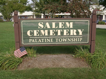 Salem Cemetery Sign
