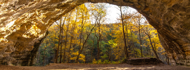 Photograph of Council Overhang at Starved Rock State Park
